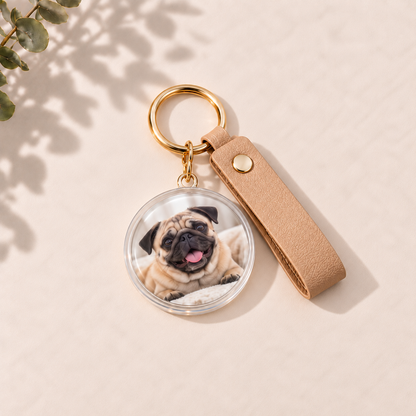 Custom Photo KeyChain