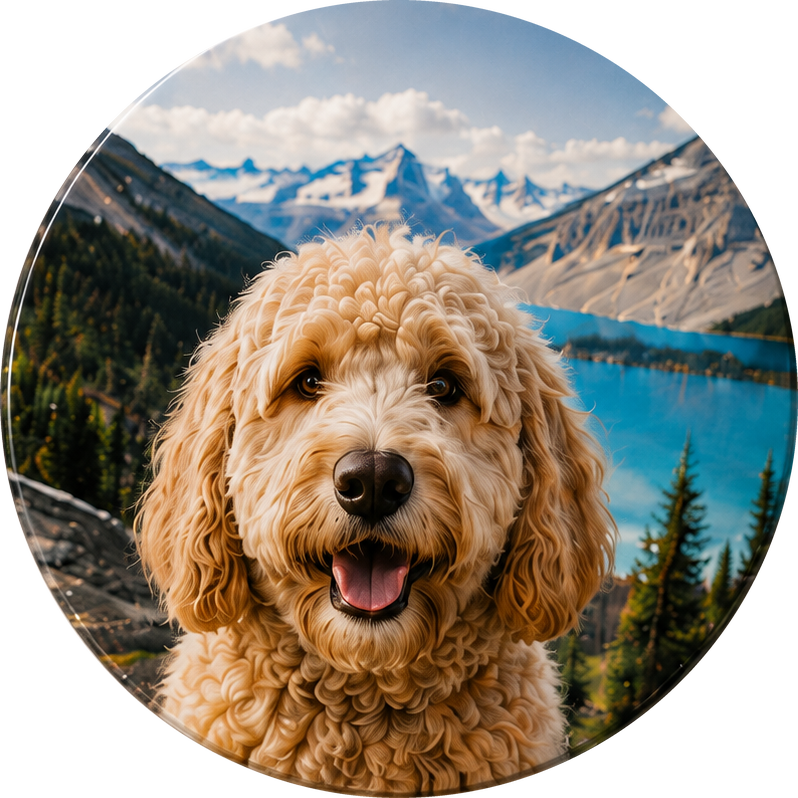 Custom Photo Magnet- Set of 4