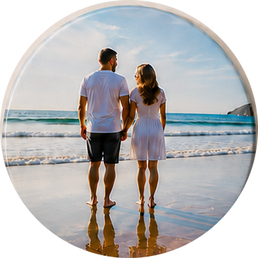 Custom Photo Magnet- Set of 4